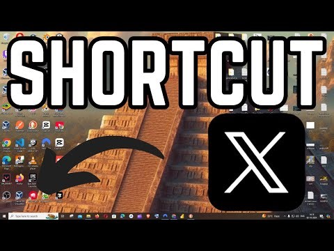 How to Create Twitter Shortcut on Desktop in Windows