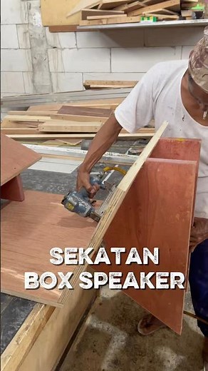 Making speaker box partitions #boxspeaker