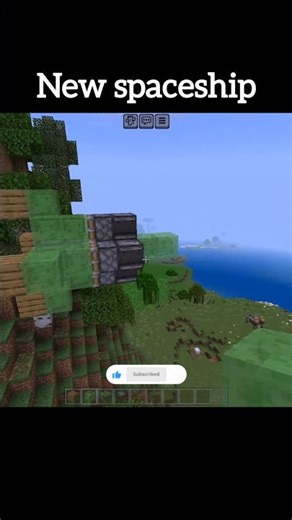 new spaceship 🤯✅ (Minecraft) #minecraft #shorts