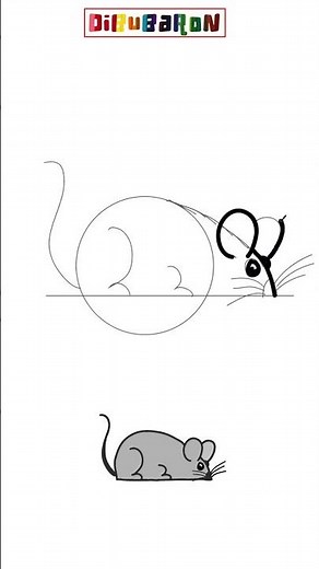 Dibujando una Rata | Dibujos fáciles
