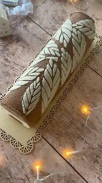 Bûche vanille - chocolat facile