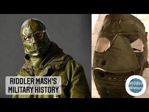 The Penguin / The Batman: The military history of The Riddler mask