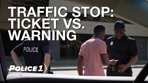 Traffic ticket vs. warning: When does one win out?