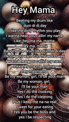 ❤️ Hey Mama #heymama #ytshorts #lyrics #lyricvideo #shorts #lovelyrics #artistrong #bts