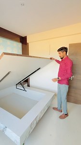 Hydraulic Bed Dressing TV Panel. 💘🙏 #wardrobe #doors #YouTube #Gorafurniture#shorts#fb#reel#furniture#plywood #interiordesign #woodwork #furniturework#hindi #carpenterwork #woodworking #carpenter | Gora furniture