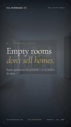 Empty rooms don't sell. 🛋️ Here's how AI virtual staging fixes that — and what it actually costs.