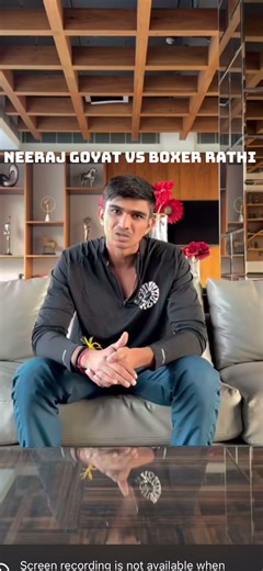 Neeraj goyat and boxer rathi new controversy #controversy #trending