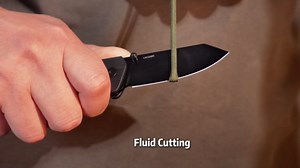 Kairo EDC Pocket Knife with NFC Chip & Button Lock, 2.99" Sandvik 14C28N Blade, G10 Handle, Stylish Pocket Knife for Men, Folding Knife for Camping, Hiking, Hunting (Black)