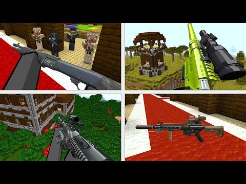 Modern Weapons Raid in Minecraft [Minecraft Warfare]