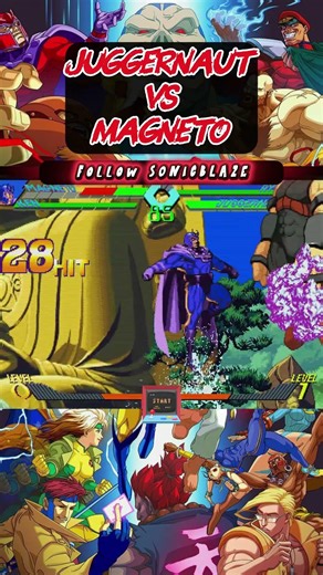 Can MAGNETO stop JUGGERNAUT in XMvSF? 🧱🧲