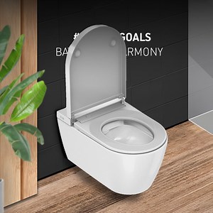 La funzione doccetta del nostro SensoWash® Starck f Plus garantisce...