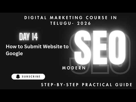 How to Submit Your Website to Google for Indexing