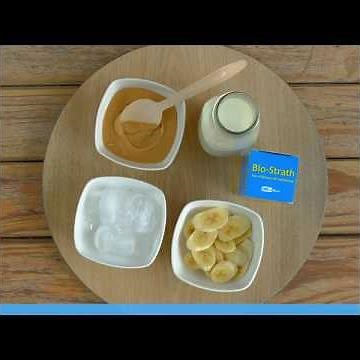 Bio-Strath Banana & Peanut Butter Smoothie