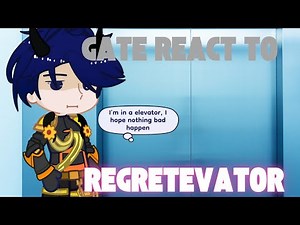 Gate React to Tankfish Regretevator: The Ohio Elevator experience (GCRV)
