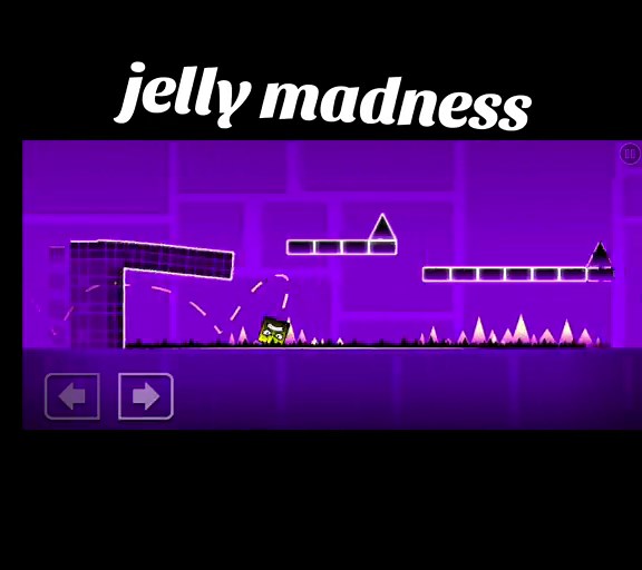 Jelly Madness Level Gameplay in Geometry Dash