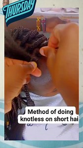 444K views · 2.4K reactions | Method of doing knotless braids on a short hair #Zimbabwe #reelsvideoシ #knotlessbraids | Preco beauty salon | Facebook