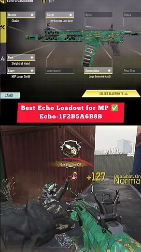 Best Echo Gunsmith for MP ✅ | High Damage Shotgun Loadout & Attachments | Call of Duty Mobile