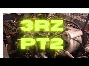 1st Gen 4Runner 3RZ swap pt 2 install engine