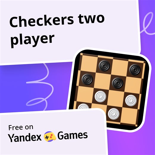 Checkers two player - play online for free on Yandex Games