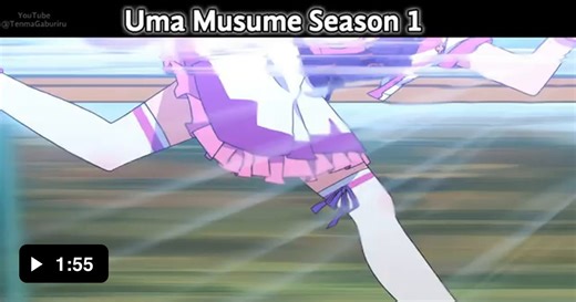 I like the running animation in this anime. Feels like speedster have a race with each other - Video