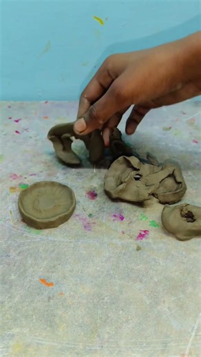 DIY Miniature Kitchen Set with Clay 🍳 | Realistic Tiny Cooking Setup#creativeclayideas #claycraft