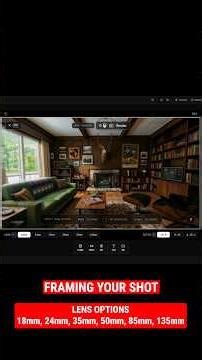 Testing #Martini - a new platform that allows 3D set creation and custom framing. #aifilmmaking