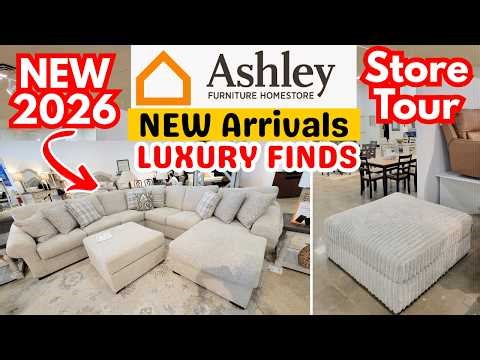 NEW ASHLEY FURNITURE FINDS 2026 | SHOP WITH ME | STORE TOUR