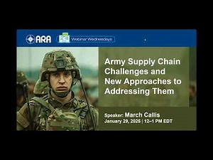 Army Supply Chain Challenges and New Approaches to Addressing Them