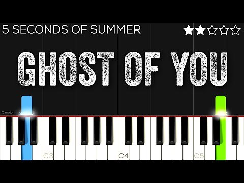 5 Seconds of Summer - Ghost Of You | EASY Piano Tutorial