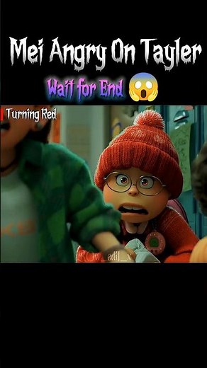 Mei Mei Angry Moments 😡🔥 | Turning Red Edit 🐼💥 #shorts #turningred #meimei #edit