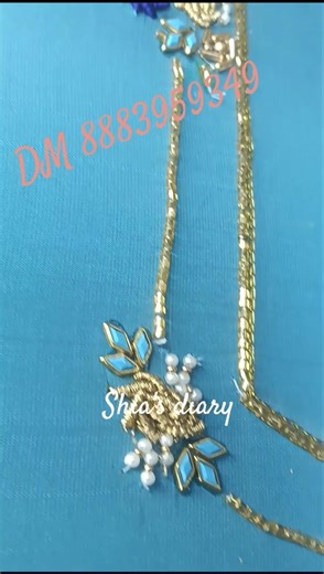 👗 Elegant & Classy Aari Work | Simple Design with a Rich Look 💎🌸