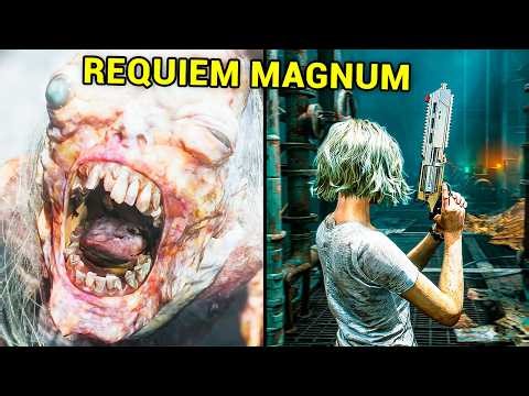 Resident Evil 9 - REQUIEM MAGNUM VS Grace Bosses (INSANITY MODE)