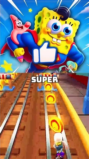 😱🚀 How Push Spongebob #spongebob #patrick #jimmy #squidward #shorts