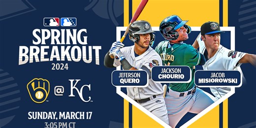 Here's the Brewers' Spring Breakout roster