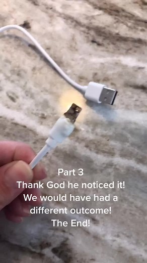 Unplug your chargers! You never know!