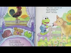 Muppet Babies "Animal Farm" read aloud, read along storybook