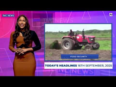 TVC News AI English Headline News | 16th September, 2025