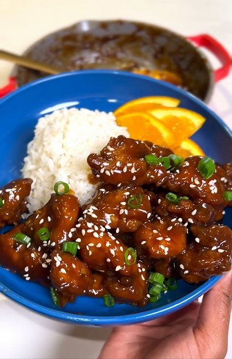 Tasty on Instagram: "Let @themoodyfoody teach you how to make Panda Express Orange Chicken at home!"
