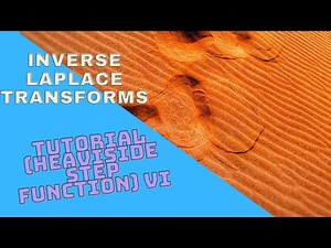 Laplace Transforms: Finding the inverse Laplace Transform of a Heaviside Step Function (Example #6)