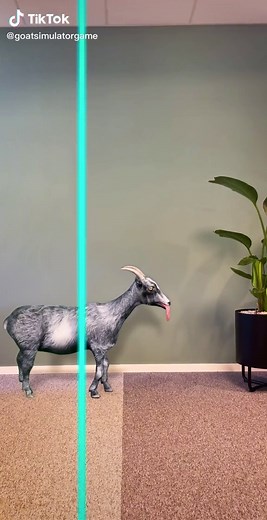 Jurassic Goat? #pilgor #goatsimulator #fyp #foryou #foryoupage