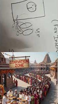 Starvation AND Aging Explained with REAL Eg (ones try then think)🤔😍#smarthack