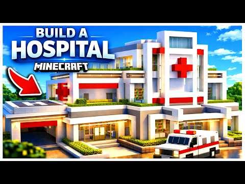 Minecraft: How to Build a Modern Medical Center - Hospital in Minecraft