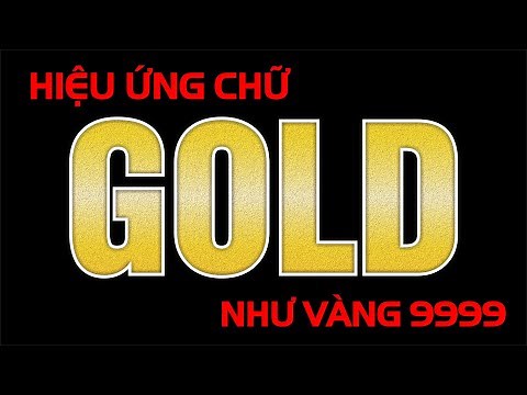 Hướng Dẫn Hiệu Ứng Chữ Màu Vàng Golden Như Vàng 9999 Trong Corel Draw 2021 | Golden Effect In Corel