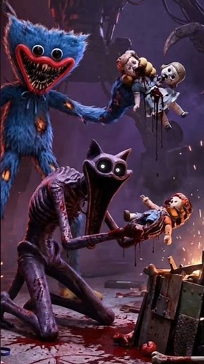 🔥Poppy Playtime Chapter 1-4 All Scary Character - Poppy Playtime Chapter 5