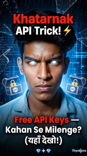 Free API Keys Kahan Se Milenge? 5 Best Sites 2026 | No Credit Card | AI API Free #shorts