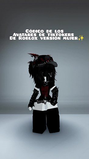 Códigos de Avatar Emo y Skins Roblox - Para Ti