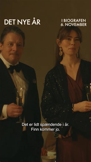 Same procedure as last year? Same procedure as every year 🥂🧨 DET NYE ÅR skydes i gang i biograferne 6. november ✨ _______ 🎞️ Filmen er en del af @biografklub_danmark_officiel | Nordisk Film - fordi vi elsker film!