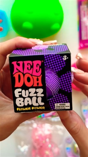 Unboxing The MOST Satisfying NeeDoh Fuzz Ball 😍✨ #shorts #asmr #fyp #viral