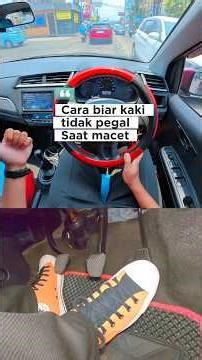 GUARANTEED SAFE FEET - Manual car tutorial when stuck in traffic