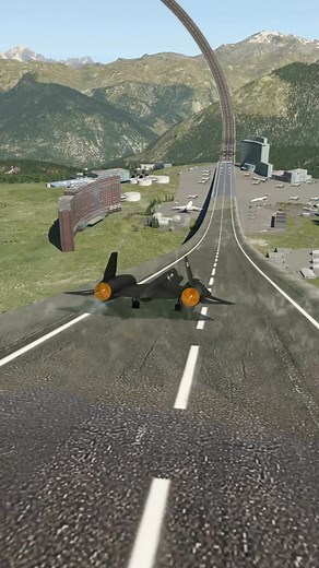 SR-71 failed to challenge the super track, simulated #aviation #airplanes #gaming #aeroplane #airplanelanding #aircraft #airplanesdaily #animation #reels #aviation #reelsfb #viralreels #pairsolypmics ytuk yu | LEI Airlines